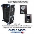 Castle 8x10 Bass Cabinet Flightcase